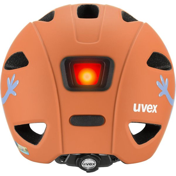 Kask rowerowy juniorski Oyo Style Uvex - pomarańczowy