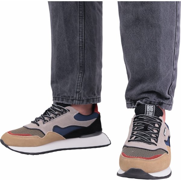 Buty BG2302M Big Star - czarne/szare