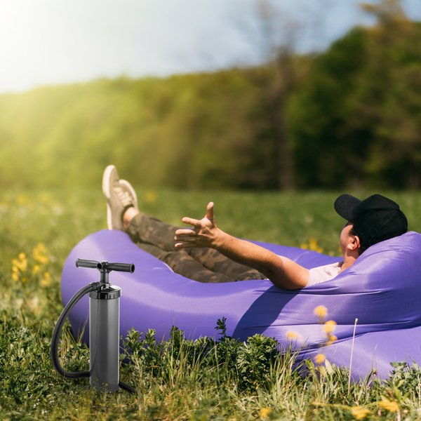 Pompka ręczna do materacy, basenów Air Flow Outtec