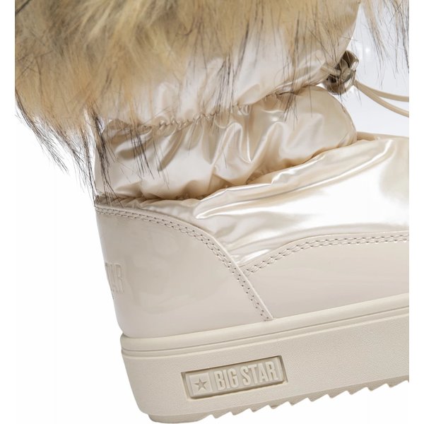 Buty, śniegowce MM274379 Big Star - beżowy