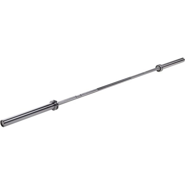 Gryf olimpijski prosty GO901 220cm 50mm z zaciskami ZG1500 HMS Premium