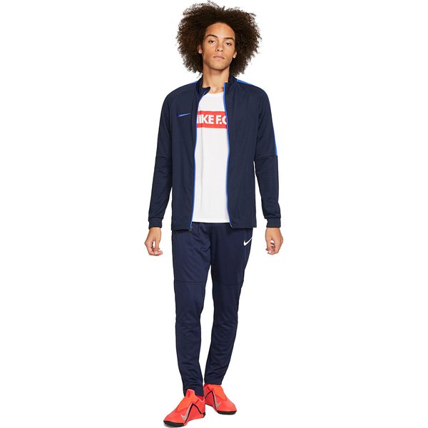 Spodnie dresowe męskie Dry Park 20 Knit Nike - granatowe