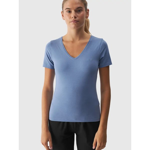 Koszulka damska TTSHF1649 4F - denim