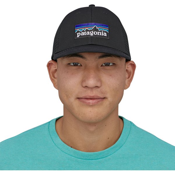 Czapka z daszkiem P-6 Logo LoPro Trucker Hat Patagonia - black
