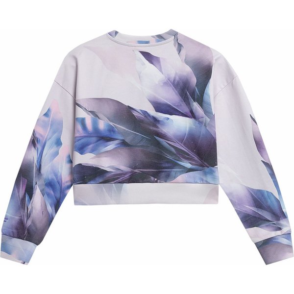 Bluza dziewczęca 4FJSS23TSWSF276 4F - multikolor allover