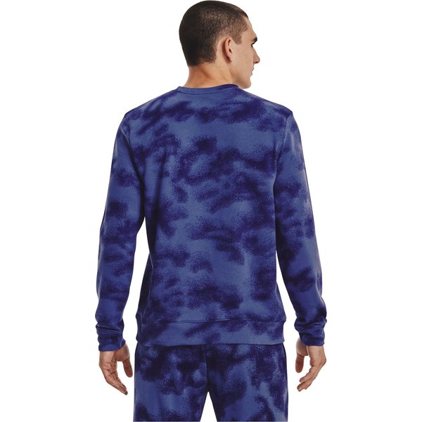 Bluza męska Rival Terry Crew Style Under Armour - niebieska