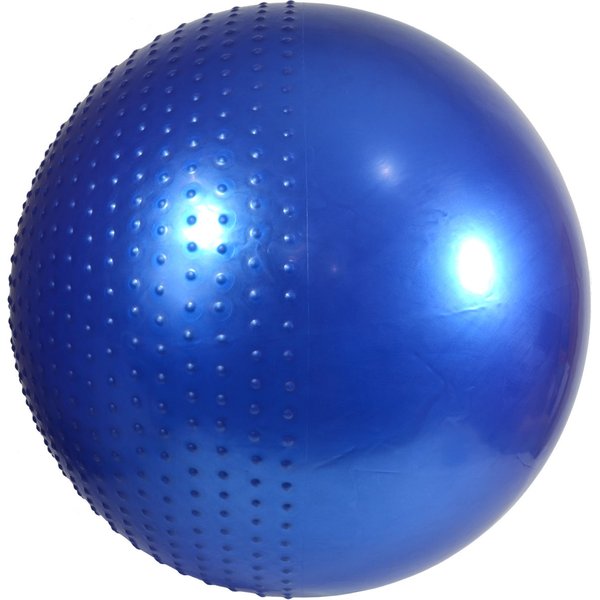 Piłka gimnastyczna 55cm z wypustkami + pompka Half Fit EB Fit