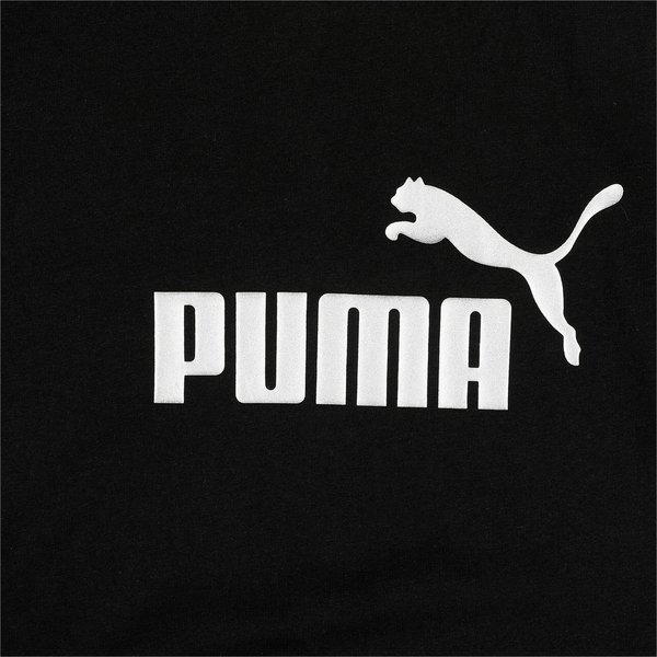 Koszulka juniorska ESS+ Logo Knotted Tee Puma - czarna