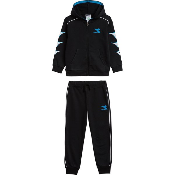 Komplet dresowy dziewczęcy HD Cubic Diadora - black