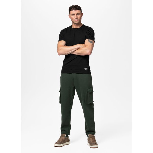 Spodnie dresowe męskie Cypress Sport Cargo Pants Pitbull West Coast - dark green