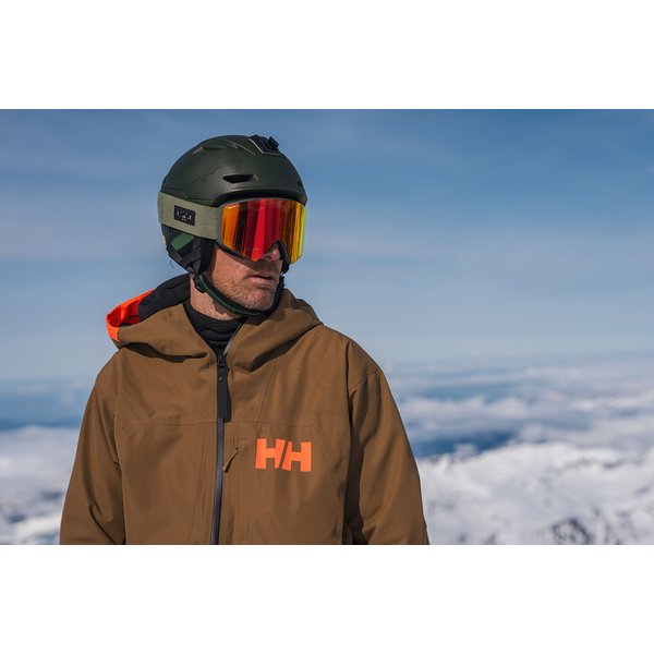 Kurtka narciarska męska Emiko Shell Helly Hansen - signal green