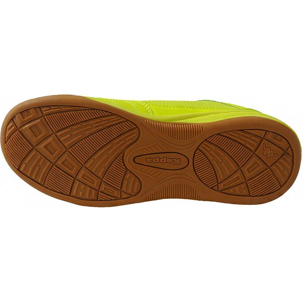 Buty halowe Kickoff OC Jr Kappa - neon yellow