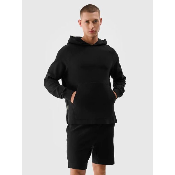 Bluza męska TSWSM1558 4F - głęboka czerń