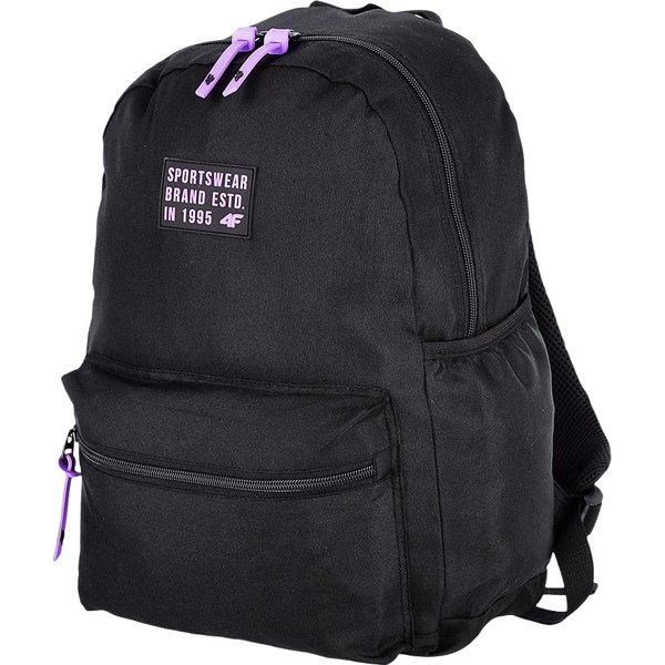 Plecak juniorski 4FJWSS24ABACF283 4F - czarny