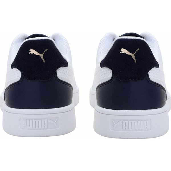 Buty Shuffle Puma - białe/granatowe