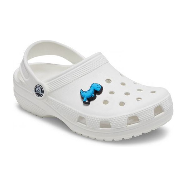 Przypinka Jibbitz Boys Rule Blue Dino Crocs