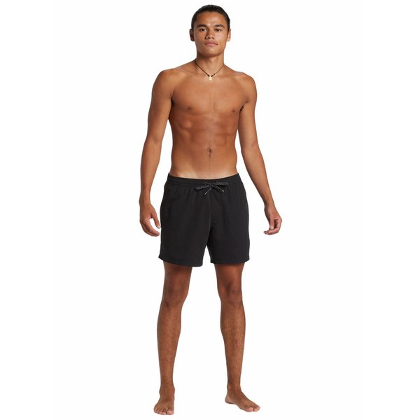 Spodenki kąpielowe męskie Solid Volley Quiksilver - black
