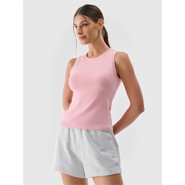 Bezrękawnik damski TSLEF132 4F - jasny róż