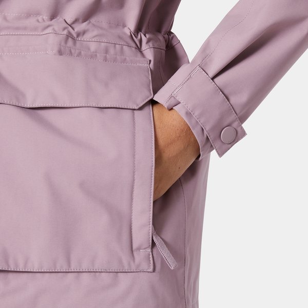 Płaszcz damski Escape Utility Raincoat Helly Hansen - purple clay