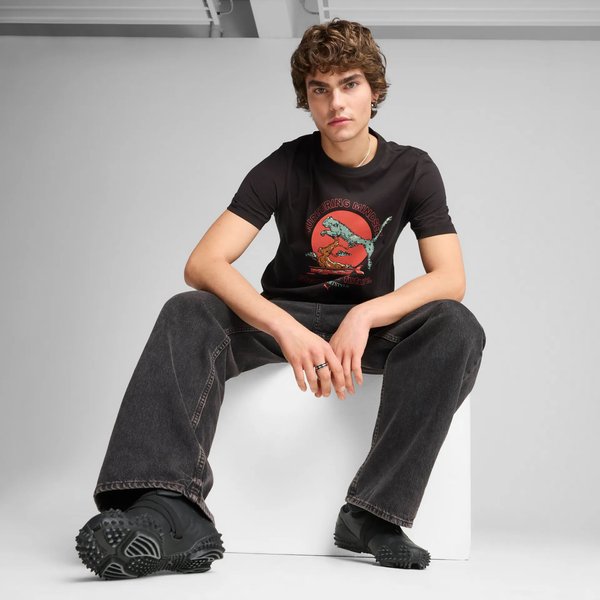 Koszulka męska Graphics Bonsai Puma - black