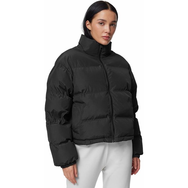 Kurtka puchowa damska OTHAW23TDJAF254 Outhorn - głęboka czerń