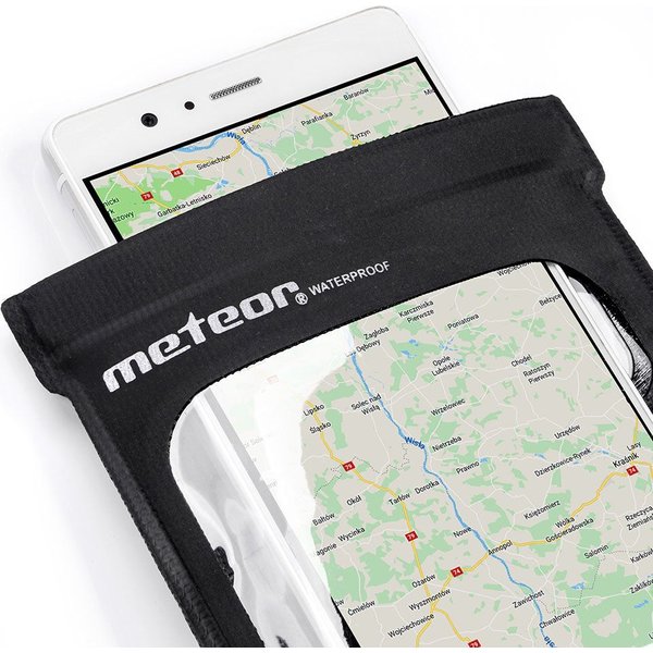 Etui na telefon na kierownicę rowerową Crib Meteor