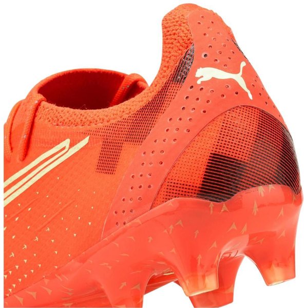 Buty piłkarskie korki Ultra Ultimate FG/AG Puma - pomarańczowy