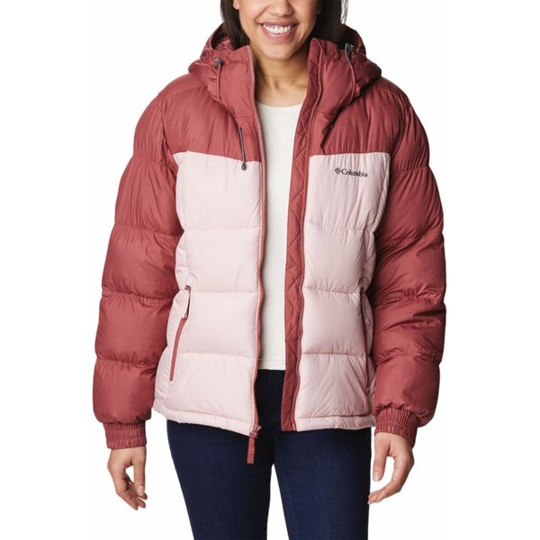 Kurtka puchowa damska Pike Lake II Insulated Columbia - Beetroot, Dusty Pink