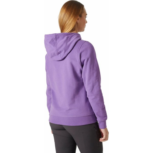 Bluza damska HH Logo Hoodie Helly Hansen - fioletowy