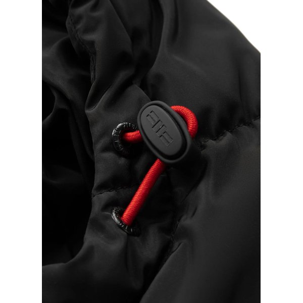 Kurtka puchowa męska Airway 4 Padded Hooded Pitbull West Coast - black
