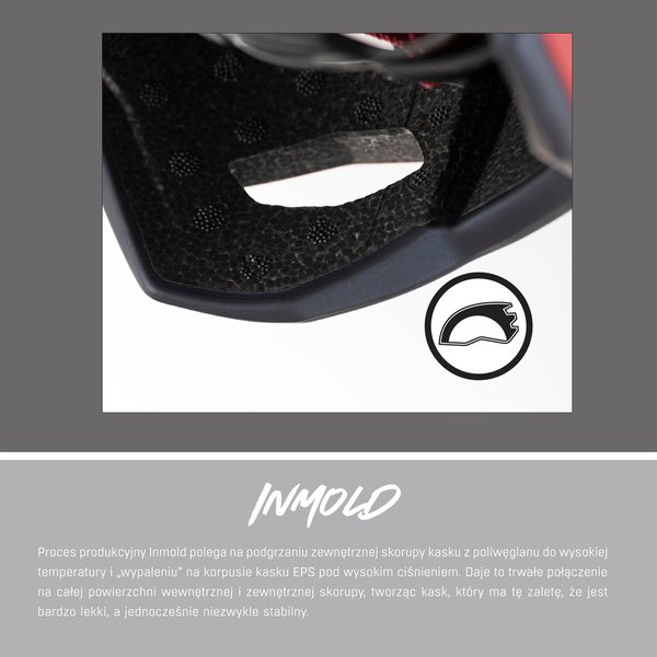 Kask rowerowy Ravel Alpina - czarny matowy