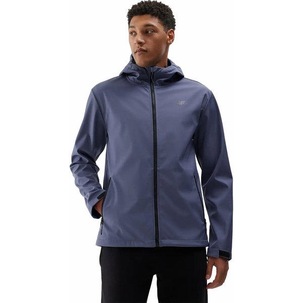 Softshell męski 4FWSS24TSOFM234 4F - denim