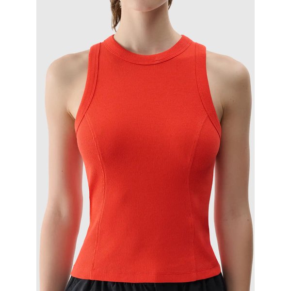 Bezrękawnik damski TSLEF119 4F - czerwony