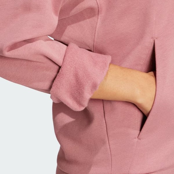 Bluza damska All SZN Fleece Full-Zip Adidas - Sandy Pink