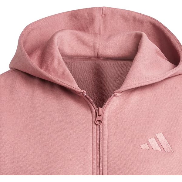 Bluza damska All SZN Fleece Full-Zip Adidas - Sandy Pink