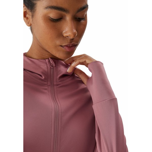 Bluza damska 4FAW23TFSWF208 4F - jasny róż