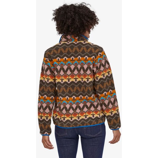 Bluza polarowa damska Lightweight Synchilla Snap-T Fleece Patagonia - anthos pink