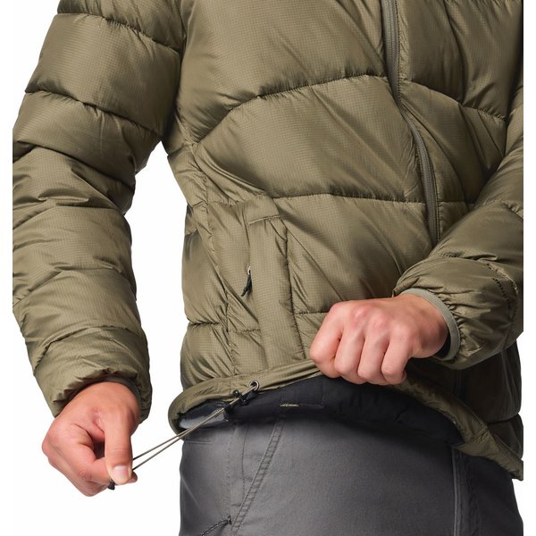 Kurtka puchowa męska Fivemile Butte II Hooded Columbia - Stone Green