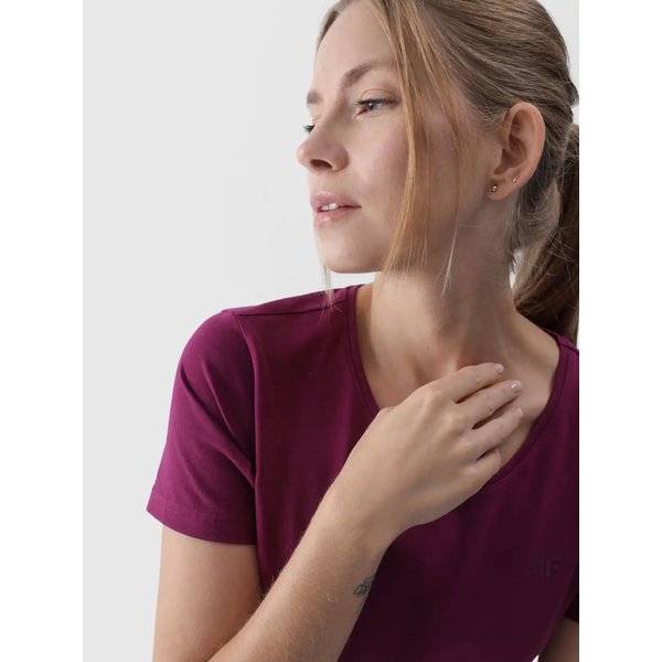 Koszulka damska 4FWMM00TTSHF1845 4F - fiolet