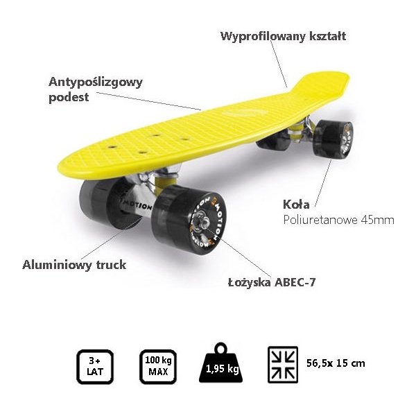 Deskorolka pennyboard Deckboard 22