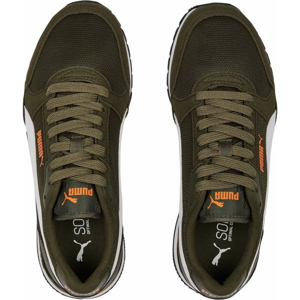 Buty ST Runner v3 Jr Puma - oliwkowe