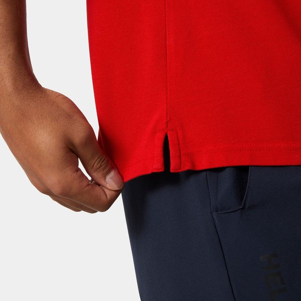 Koszulka męska polo Marstrand Helly Hansen - red