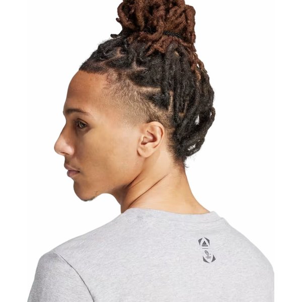 Koszulka męska Euro24 Adidas - Medium Grey Heather