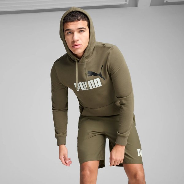 Bluza męska Ess 2 Color No.1 Logo Puma - Loden Green