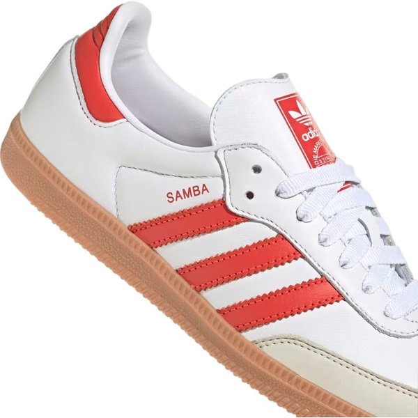 Buty Samba Adidas - Cloud White/Solar Red/Off White