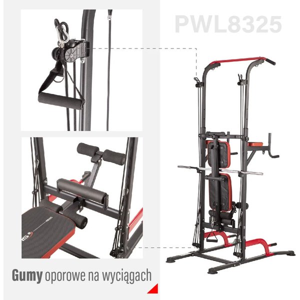Poręcz wielofunkcyjna PWL8325 HMS