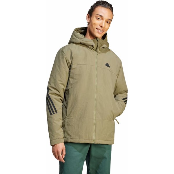Kurtka męska Future Icons Adidas - oliwkowy
