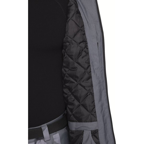 Kurtka narciarska męska H4Z19 KUMN001 4F - średni szary melanż