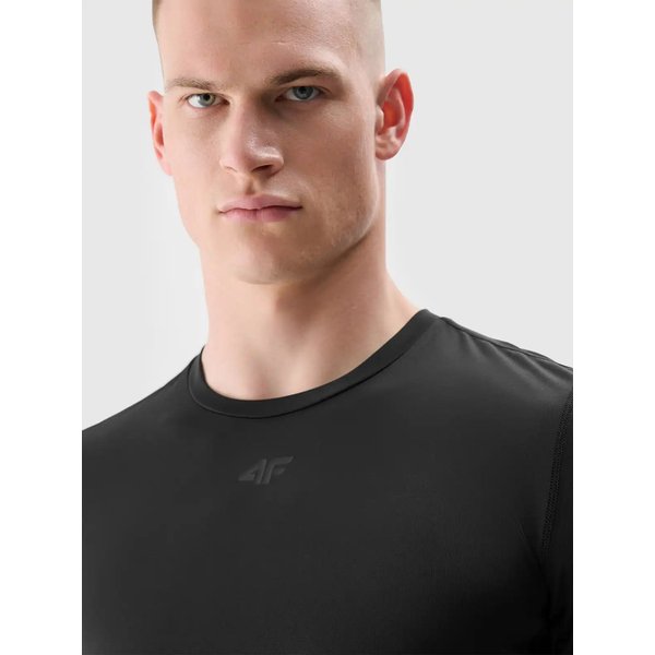 Koszulka męska TFTSM1345 4F - głęboka czerń