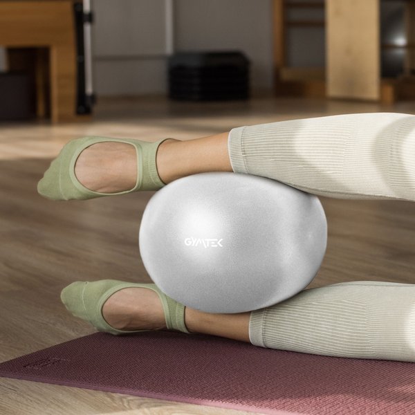 Piłka gimnastyczna, do pilatesu antiburst 25cm Gymtek